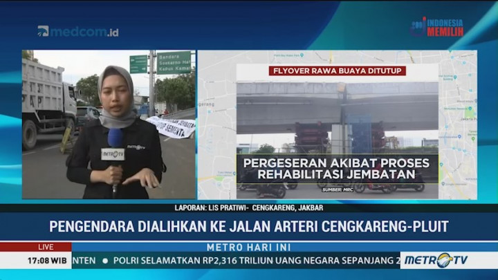Kondisi Terkini Pacapenutupan <i>Flyover</i> Cengkareng