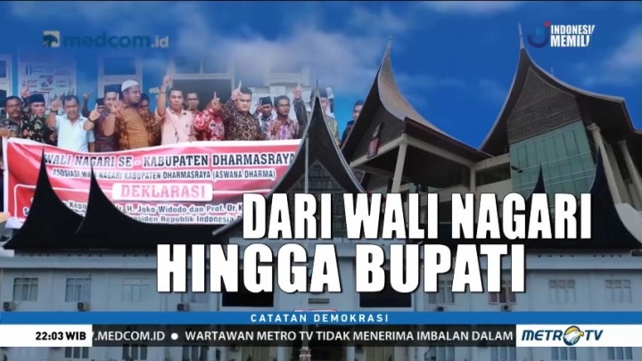 Dari Wali Nagari Hingga Bupati (1)