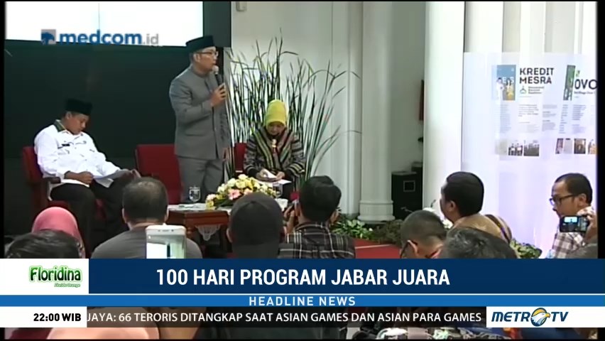 100 Hari Program Jabar Juara, Ini Inovasi Ridwan Kamil