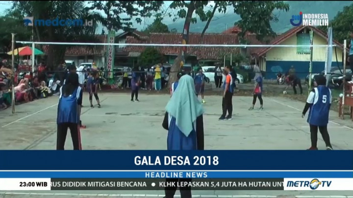 Gala Desa 2018 di Bogor Mendapat Sambutan Meriah dari Warga