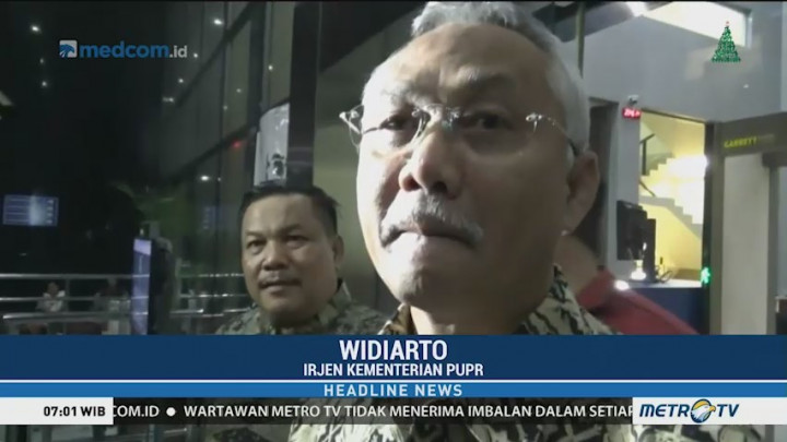 Irjen Kementerian PUPR Mendatangi KPK Setelah OTT