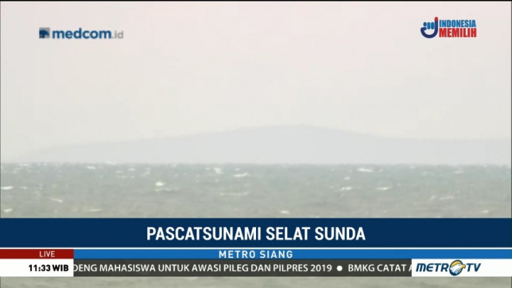 Gunung Anak Krakatau Meletus 43 Kali Pagi Ini