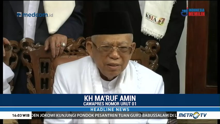 Ma'ruf: Moderator dan Panelis Debat Harus Objektif