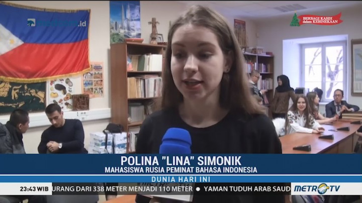 Bahasa Indonesia di Negeri Beruang Merah