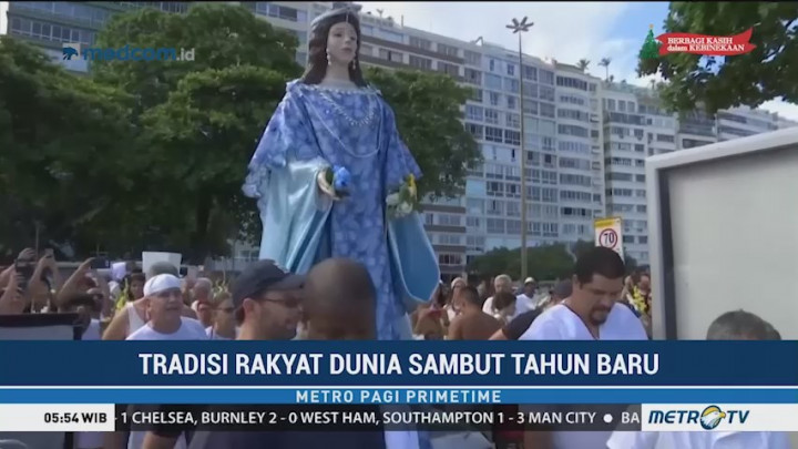 Tradisi Berbagai Negara Sambut Tahun Baru