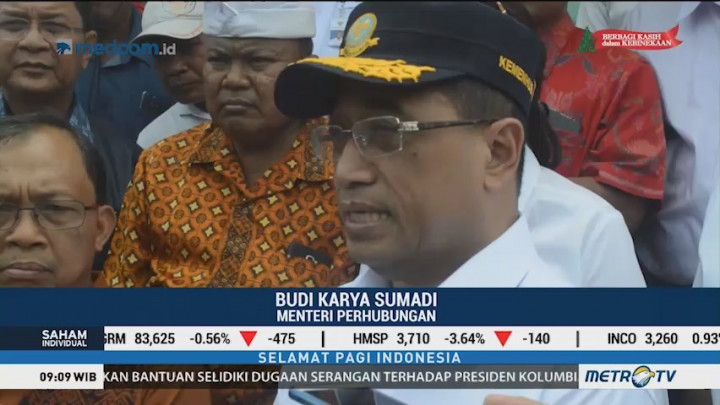 Menhub Tinjau Pembangunan Bandara Baru di Bali