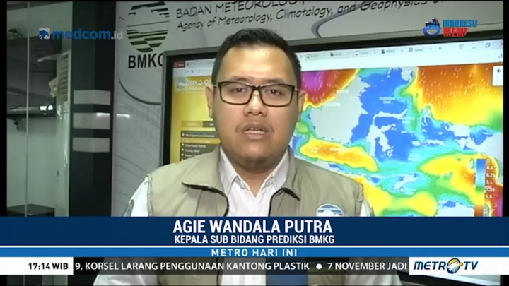 BMKG Imbau Masyarakat Kurangi Aktivitas di Perairan