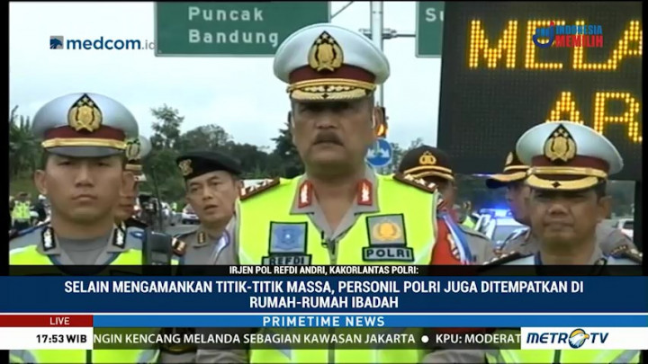 Rekayasa Lalu Lintas Malam Tahun Baru 2019