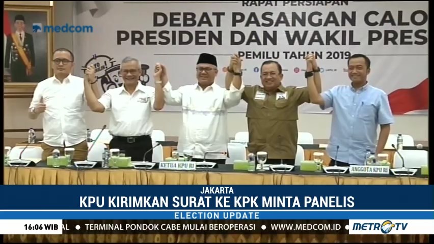 KPU Kirim Surat ke KPK Minta Panelis