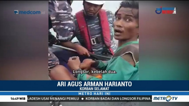 Saksi Mata Lihat Gunung Anak Krakatau Erupsi dan Longsor sebelum Tsunami