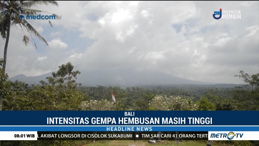 Gunung Agung Masih Berpotensi Erupsi