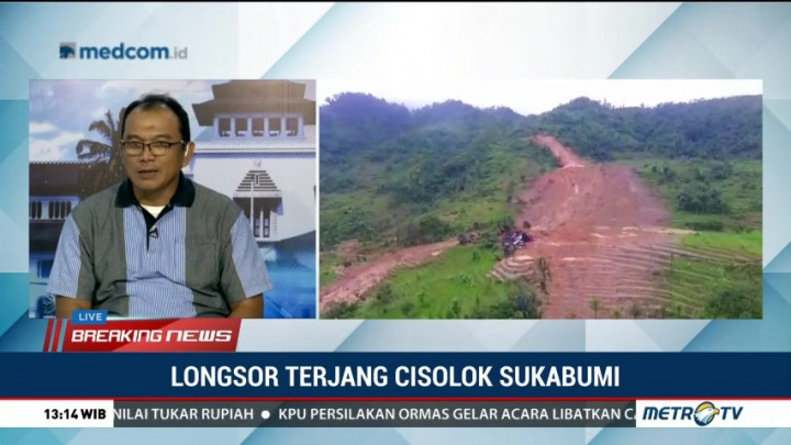 Penjelasan LIPI soal Penyebab Longsor di Cisolok Sukabumi (1)