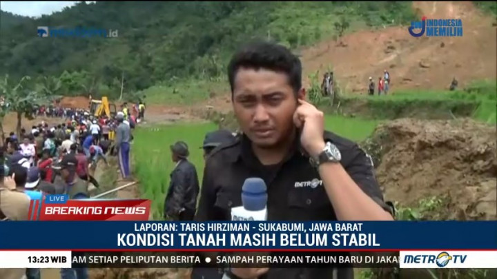 38 Korban Hilang Akibat Longsor di Cisolok Sukabumi Masih dalam Pencarian