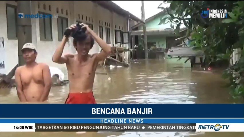 Banjir di Labuan Pandeglang Kian Meluas
