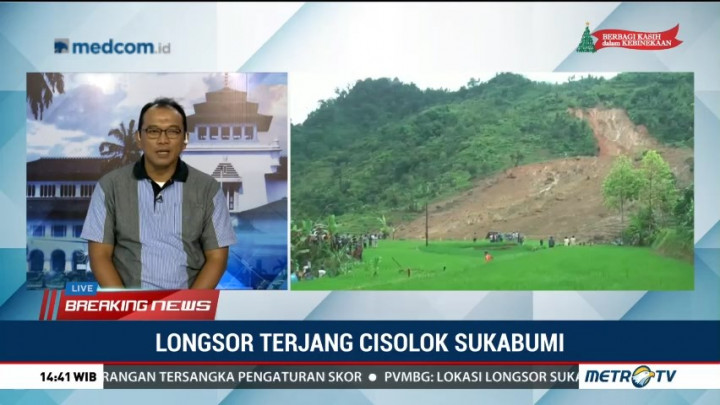 Penjelasan LIPI soal Penyebab Longsor di Cisolok Sukabumi (2)