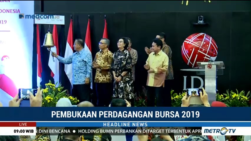 Pembukaan Perdagangan Saham 2019