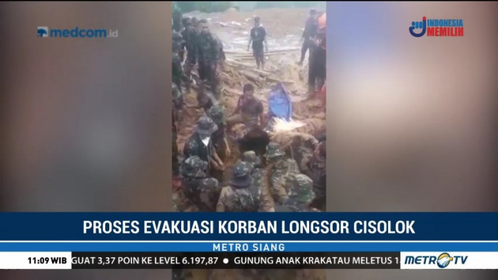 Polda Jabar Tambah 200 Personel Gabungan untuk Evakuasi Korban Longsor di Cisolok