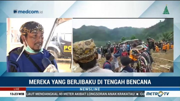Mereka yang Berjibaku di Tengah Bencana