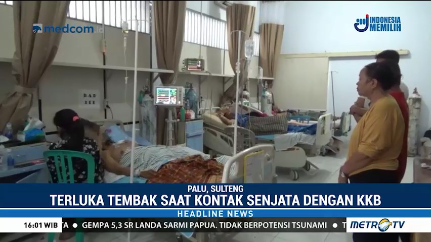 Dua Polisi Korban Penembakan Sulteng Mulai Stabil