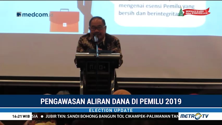 Bawaslu dan PPATK Awasi Aliran Dana Kampanye