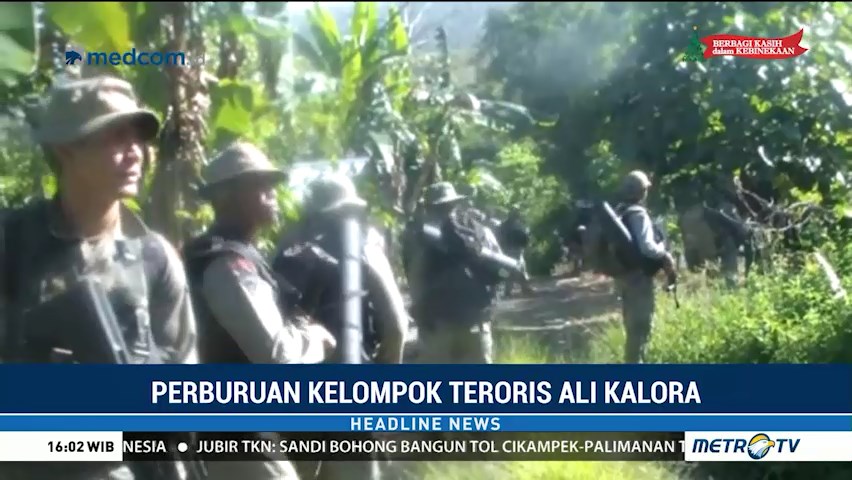 Polisi Terus Buru Kelompok Teroris Ali Kalora