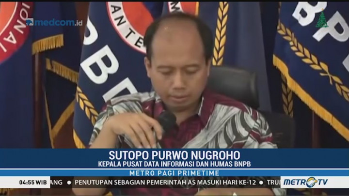 BNPB: 437 Jiwa Meninggal Akibat Tsunami Selat Sunda