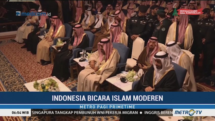 Indonesia Bicara Islam Modern di Depan Raja Salman