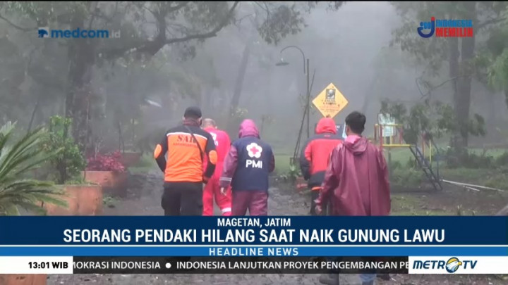 Pendaki Asal Magelang Hilang di Gunung Lawu