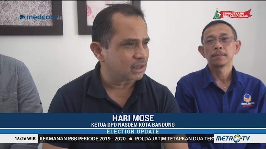 DPD NasDem Bandung Laporkan Pembakaran Bendera ke Bawaslu