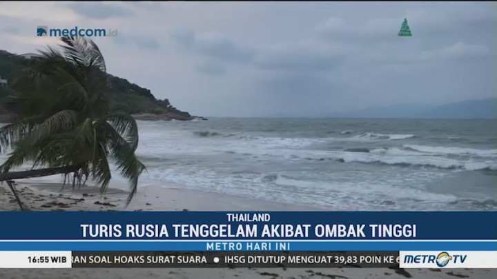Badai Tropis Pabuk Mengintai Wilayah Thailand Selatan