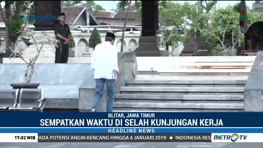 Jokowi Ziarah ke Makam Bung Karno