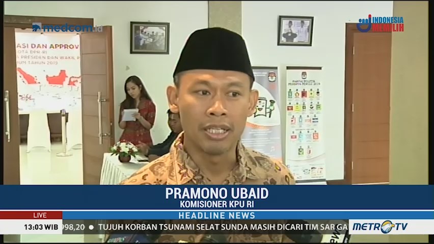 Jelang Rakor Validasi Surat Suara Pemilu 2019