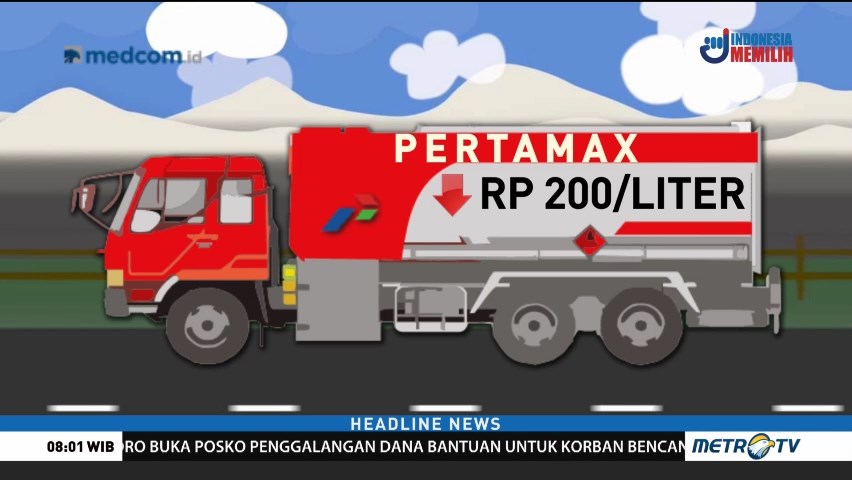 Harga BBM Non Subsidi Turun