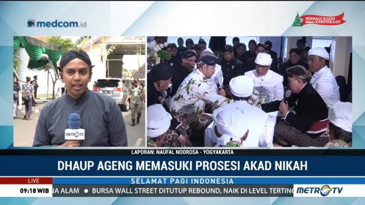 Prosesi Akad Nikah Putra Mahkota Pakualaman