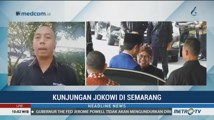 Kunjungan Presiden Jokowi di Semarang