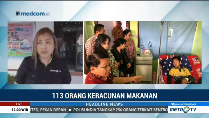 113 Warga Minahasa Keracunan Mi
