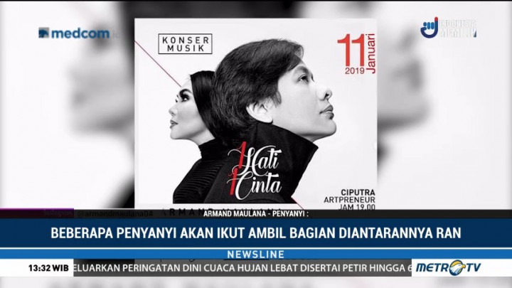 Persiapan Armand Maulana & Dewi Gita Jelang Konser 1 Hati 1 Cinta (1)