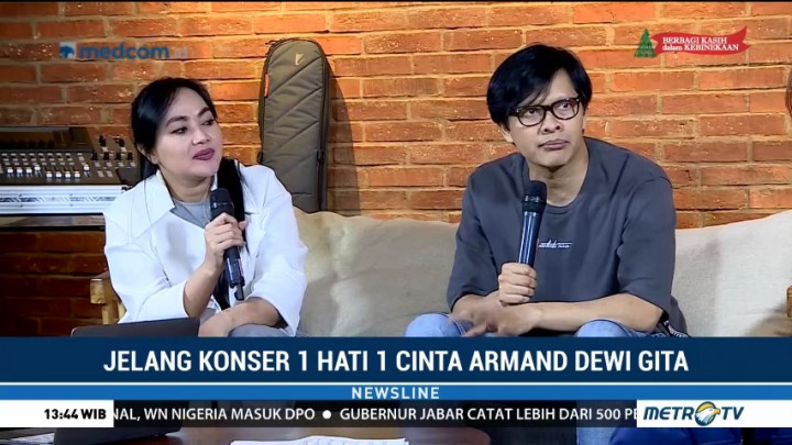 Persiapan Armand Maulana & Dewi Gita Jelang Konser 1 Hati 1 Cinta (2)
