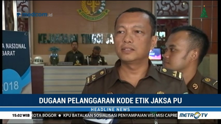 Kejati Jabar Selidiki Dugaan Pelanggaran Kode Etik Oknum Jaksa