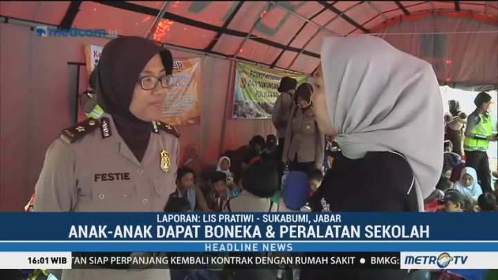 <i>Trauma Healing</i> Bagi Anak Korban Longsor Sukabumi