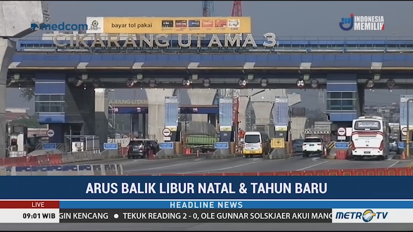 Lalu Lintas GT Cikarang Utama Lancar