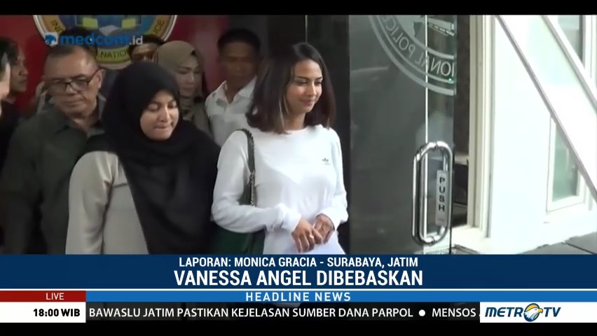 Vanessa Angel Dibebaskan
