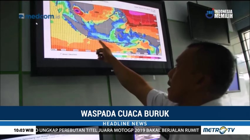 BMKG: Waspada Gelombang Tinggi pada Pertengahan Januari