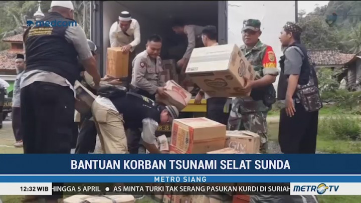 Polres Tanggamus Gelar Bakti Sosial untuk Korban Tsunami