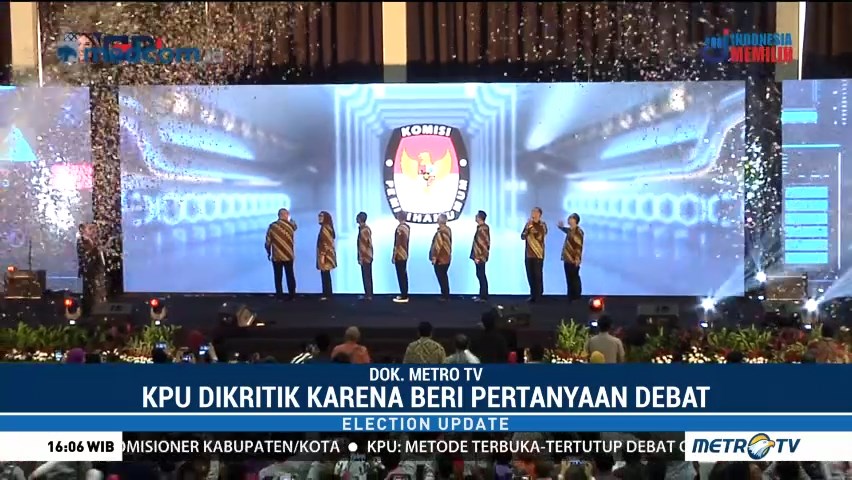 Kisi-kisi Debat Picu Perdebatan