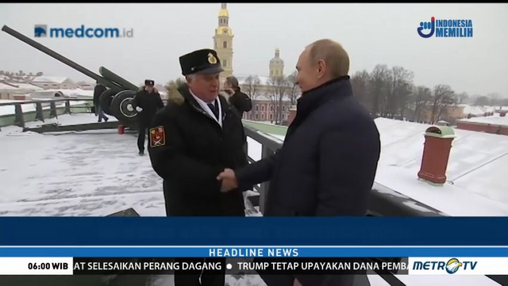 Vladimir Putin Rayakan Natal di Kampung Halaman