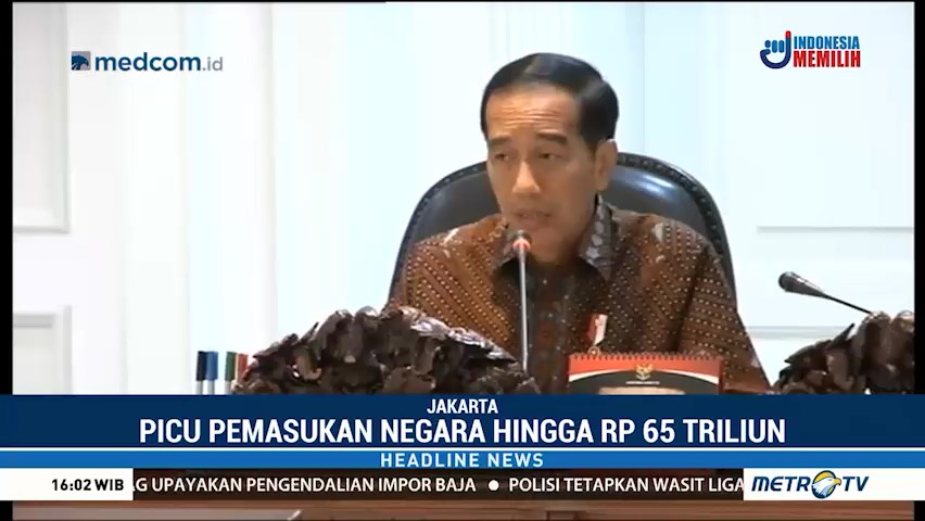Jokowi Minta Pengelolaan Transportasi di  Jabodetabek Terintegrasi