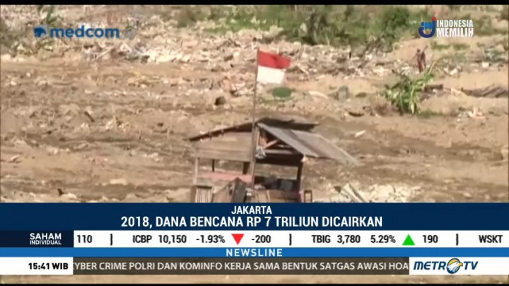 Pemerintah Anggarakan Dana Bencana Rp15 Triliun