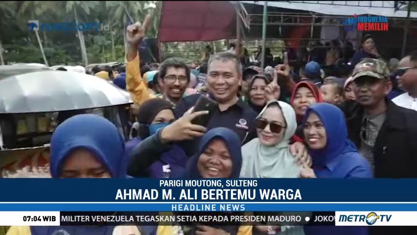 Caleg NasDem Blusukan ke Parigi Moutong