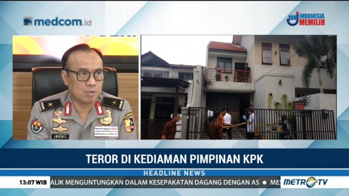 Polri Bentuk Tim Selidiki Teror Bom di Rumah Pimpinan KPK